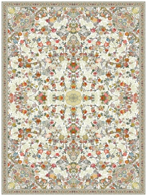 فرش 700 شانه وینتیج طلاکوب کد 5314 فردین